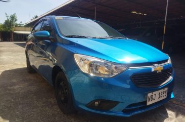 Selling Blue Chevrolet Sail 2017 in Pasig