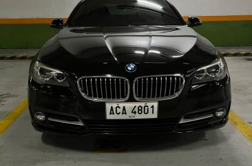 Black BMW 520D 2014 for sale in Makati