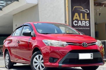 Red Toyota Vios 2014 for sale in Makati