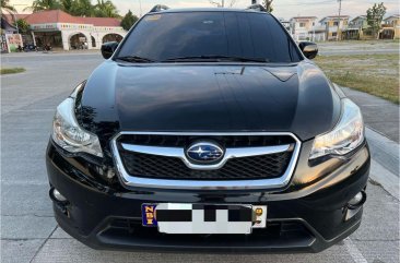 Black Subaru XV 2015 for sale in Bamban