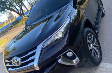 Selling Black Toyota Fortuner 2017 in Antipolo