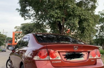 Red Honda Civic 2007 for sale in Caloocan 