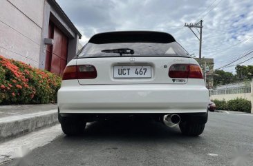 Selling White Honda Civic 1995 in Quezon