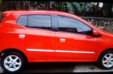 Red Toyota Wigo 2016 for sale in Bulacan