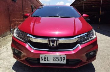 Red Honda City 2018 for sale in Pasig