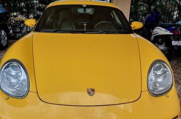 Yellow Porsche Cayman 2008 for sale in Quezon 