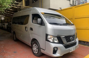 Silver Nissan Nv350 urvan 2019 for sale in Quezon City