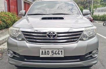 Silver Toyota Fortuner 2015 for sale in Automatic