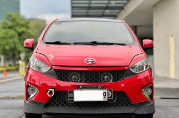 Red Toyota Wigo 2016 for sale in Automatic