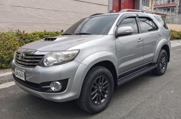 Silver Toyota Fortuner 2015 for sale in Automatic