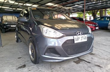 Sell Grey 2014 Hyundai Grand i10 in Las Piñas