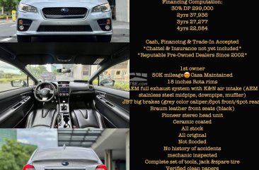 2015 Subaru WRX  2.0 MT in Makati, Metro Manila