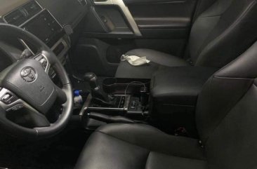 White Toyota Land cruiser prado 2019 for sale in Automatic