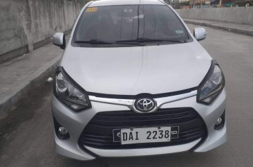 Silver Toyota Wigo 2018 for sale in Taguig