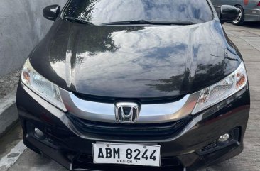 Black Honda City 2015 for sale in Automatic