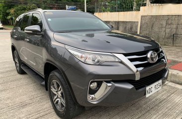 Grey Toyota Fortuner 2017 for sale in Automatic