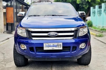 Blue Ford Ranger 2015 for sale in Automatic
