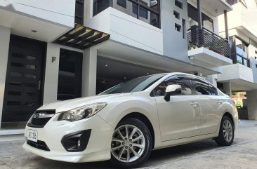 Pearl White Subaru Impreza 2014 for sale in Quezon City