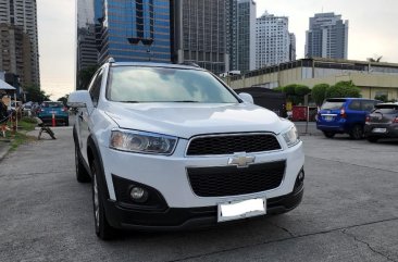 White Chevrolet Captiva 2015 for sale in Pasig