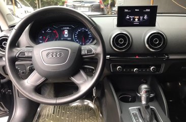 Selling Black Audi A3 2015 in Pasig