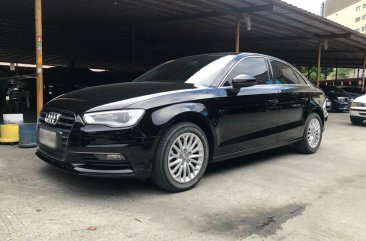 Selling Black Audi A3 2015 in Pasig