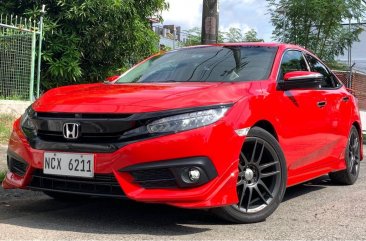 Red Honda Civic 2016 for sale in Automatic