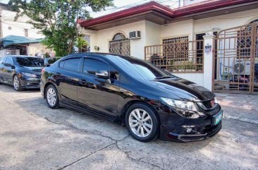 Black Honda Civic 2013 for sale in Quezon City