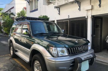 Purple Toyota Land cruiser prado 1997 for sale in Automatic