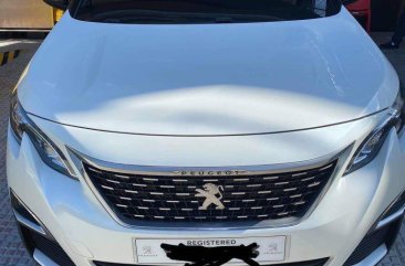 Purple Peugeot 3008 2018 for sale in Automatic