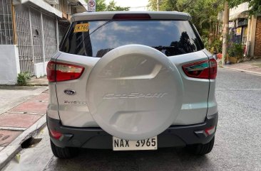 Silver Ford Ecosport 2017 for sale in Automatic