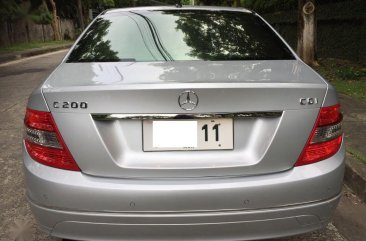 Selling Silver Mercedes-Benz C200 2011 in Parañaque