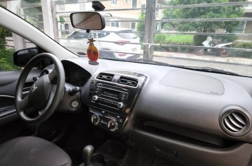 Selling Purple Mitsubishi Mirage 2014 in Caloocan