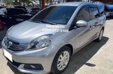 Selling Purple Honda Mobilio 2017 SUV / MPV in Mandaue