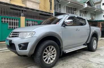 Purple Mitsubishi Strada 2013 for sale in Quezon City