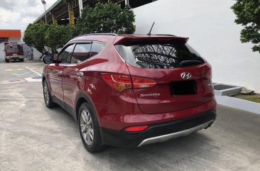 Purple Hyundai Santa Fe 2013 for sale in Quezon City