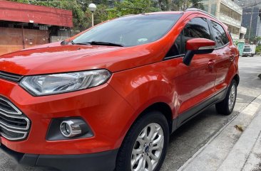 Purple Ford Ecosport 2016 for sale in Automatic