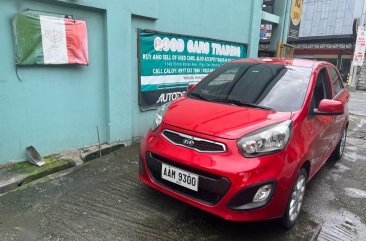 Purple Kia Picanto 2014 for sale in Makati