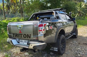 Selling Purple Mitsubishi Strada 2015 in Pasig