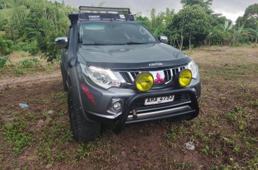 Selling Purple Mitsubishi Strada 2015 in Pasig