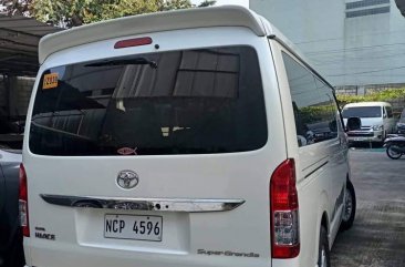 Sell Purple 2018 Toyota Hiace Super Grandia in Quezon City