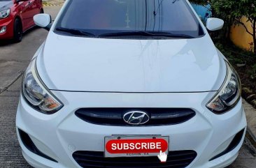 Purple Hyundai Accent 2015 for sale in Manual