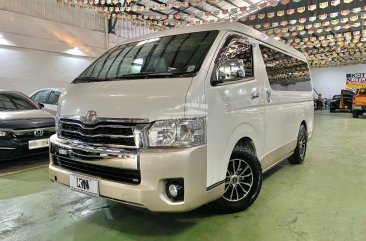 2018 Toyota Hiace  Super Grandia (Fabric) 3.0 A/T 2-Tone in Marikina, Metro Manila