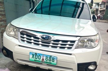 Pearl White Subaru Forester 2013 for sale in Automatic