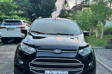 Purple Ford Ecosport 2017 for sale in Automatic