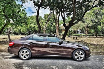 Purple Mercedes-Benz E-Class 2013 for sale in Pasig