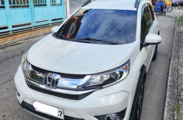 Pearl White Honda BR-V 2017 for sale in Pasig