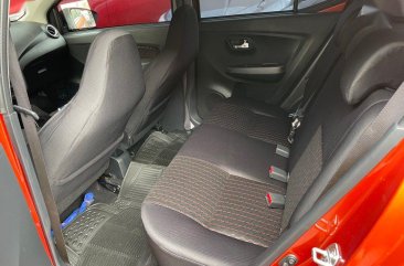 Orange Toyota Wigo 2021 for sale in Quezon City