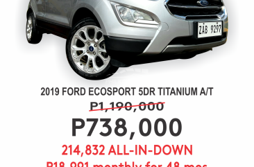 2019 Ford EcoSport  1.0 L Titanium AT in Cainta, Rizal