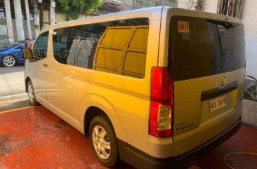 Sell Purple 2019 Toyota Hiace in Quezon City