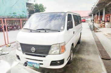 Purple Nissan Urvan 2012 for sale in Makati